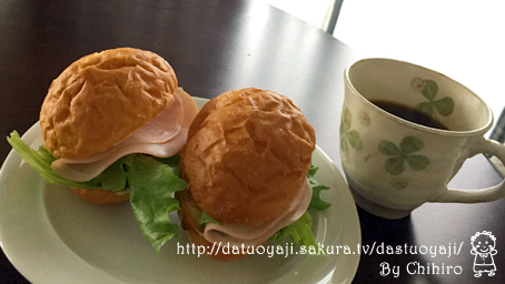 我が家の朝ご飯事情☆サンドイッチと手作りマスタード
